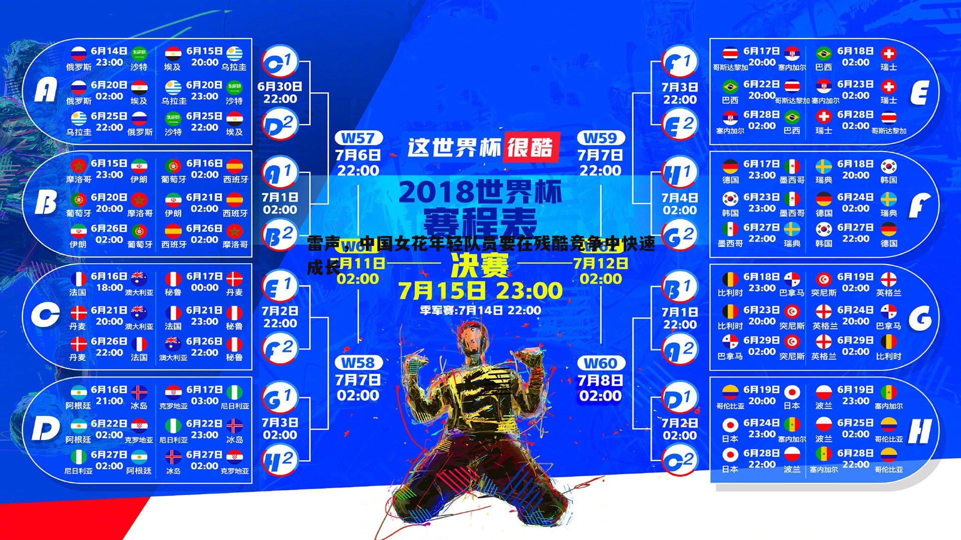 雷声，中国女花年轻队员要在残酷竞争中快速成长